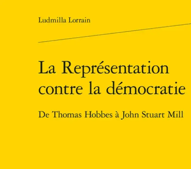 La Représentation contre la démocratie